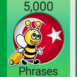 トルコ語学習 - トルコ会話 - 5,000 トルコ語文章 のアイコン